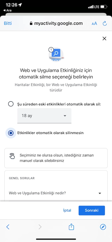 Google Haritalar geçmişi nasıl silinir?