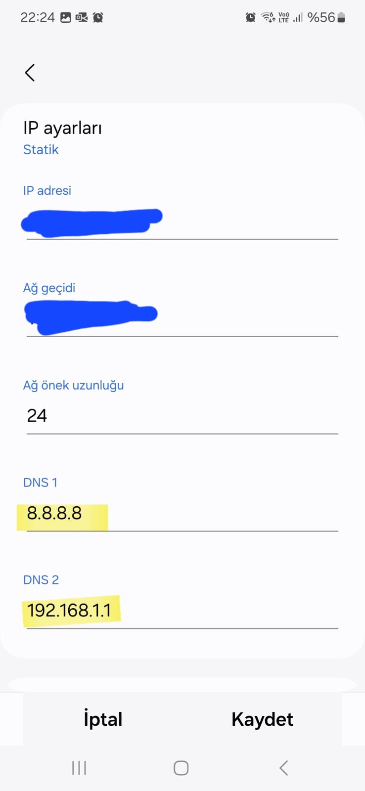 dns nasıl değiştirilir