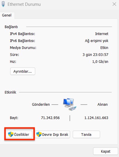 dns nasıl değiştirilir