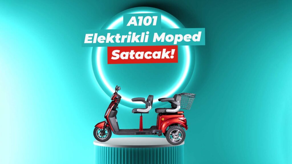 a101 elektrikli moped