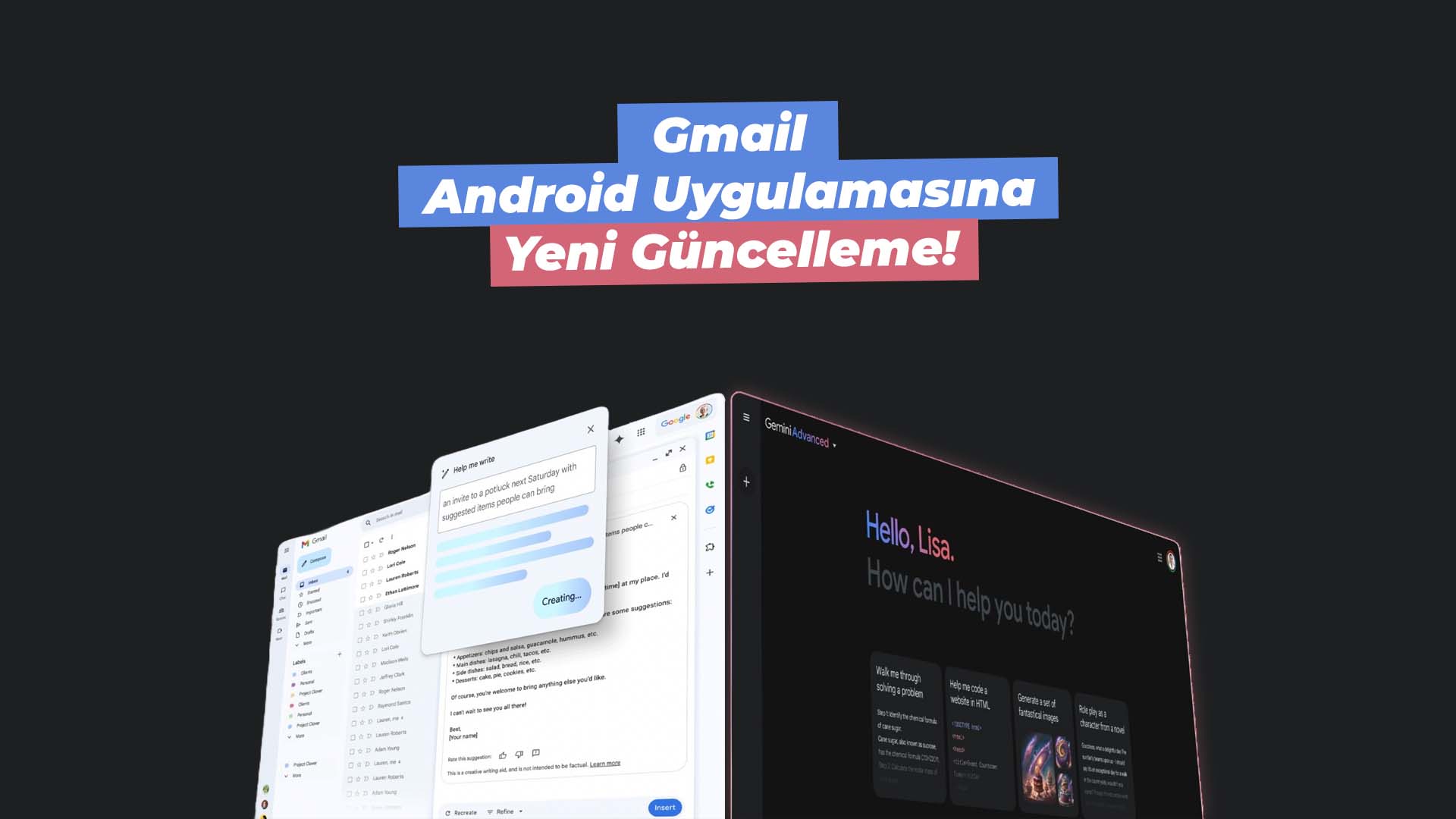 gmail e posta özetleme