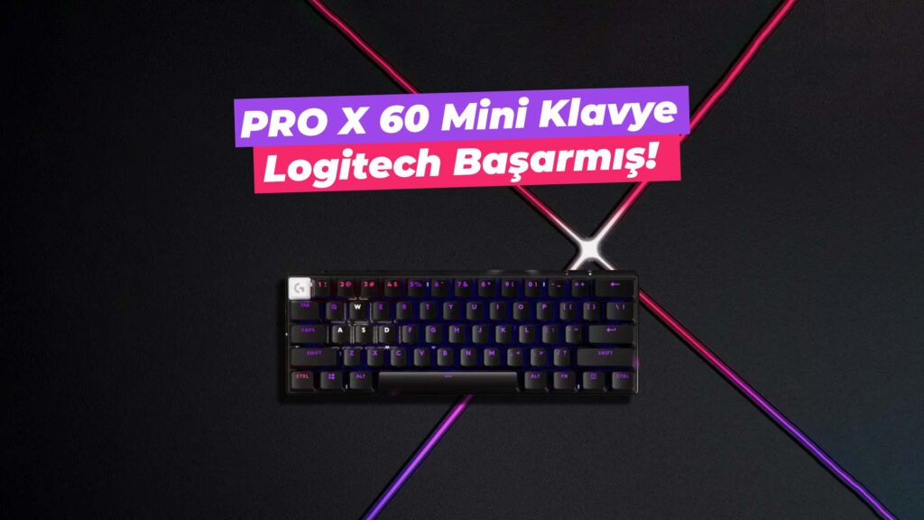 Logitech G Pro X mini klavye