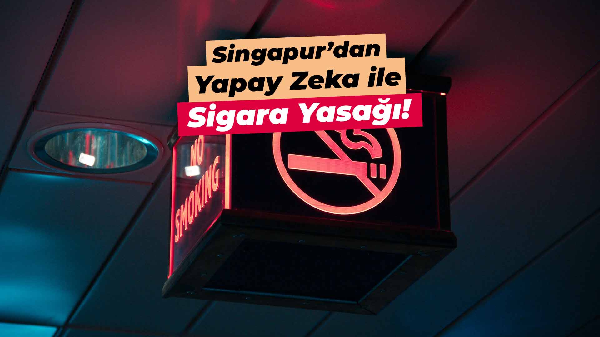 singapur yapay zeka ile sigara yasağı başlattı