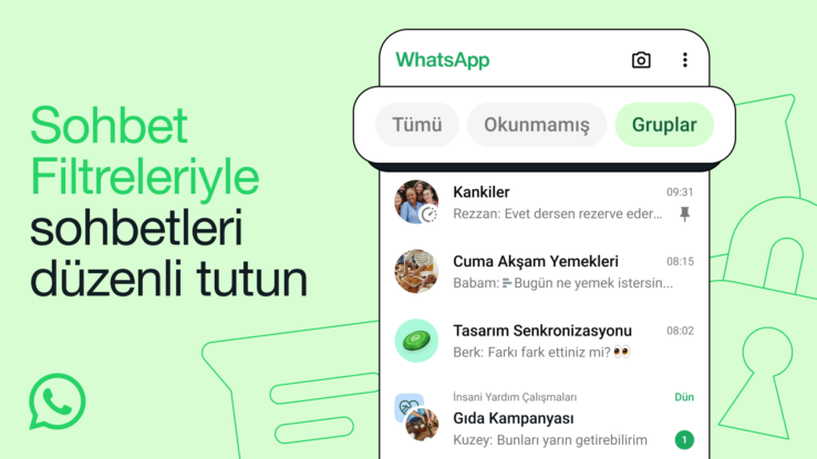 WhatsApp için Sohbet Filtreleri özelliği duyuruldu