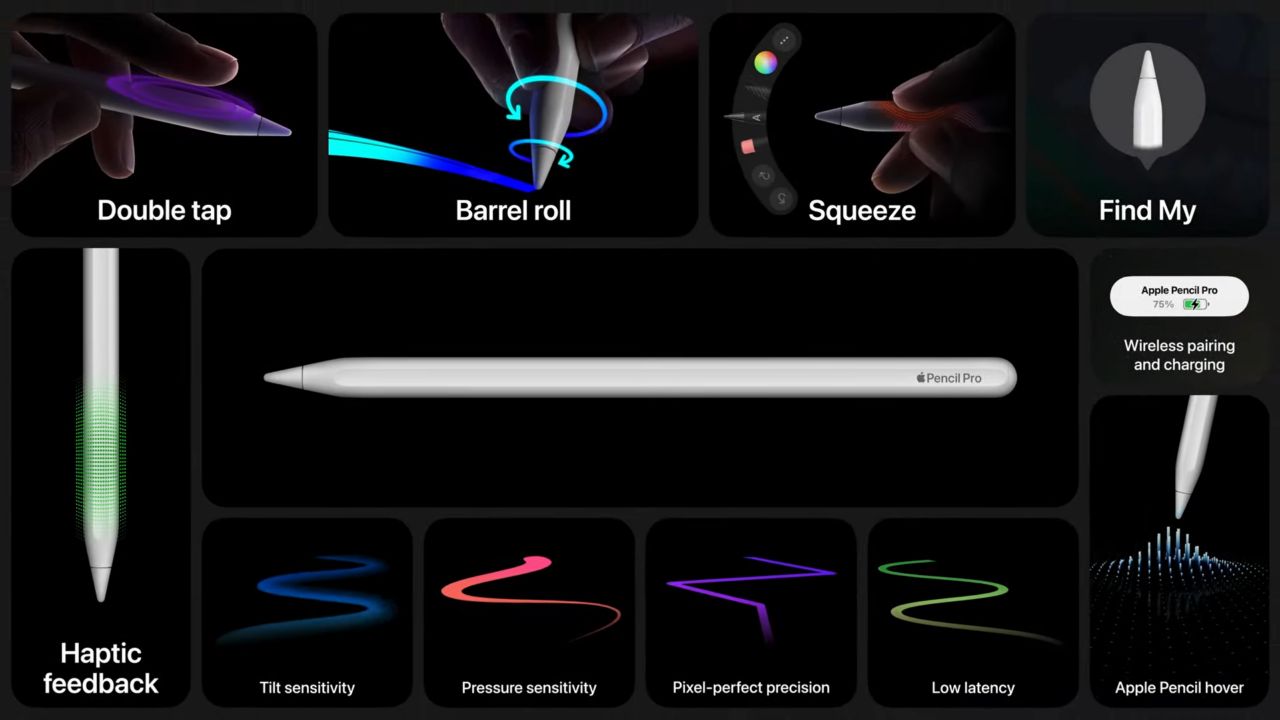 Apple Pencil Pro tanıtıldı!