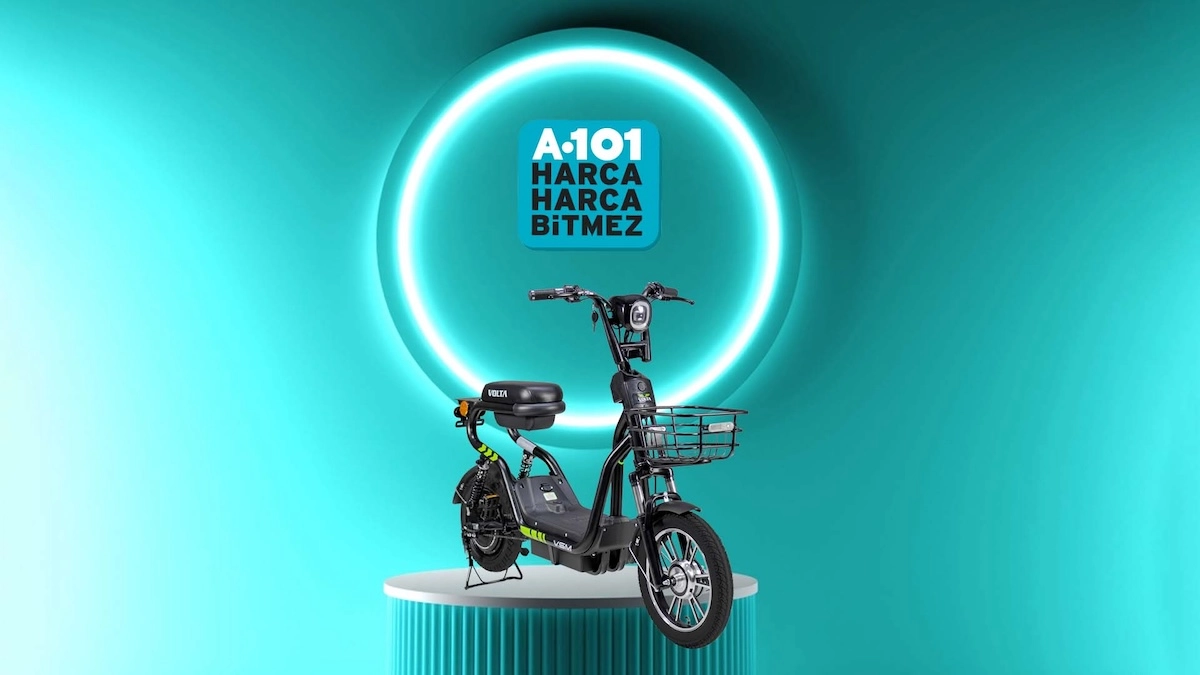 A101 16 Mayıs Perşembe elektrikli motorlu bisiklet satacak!