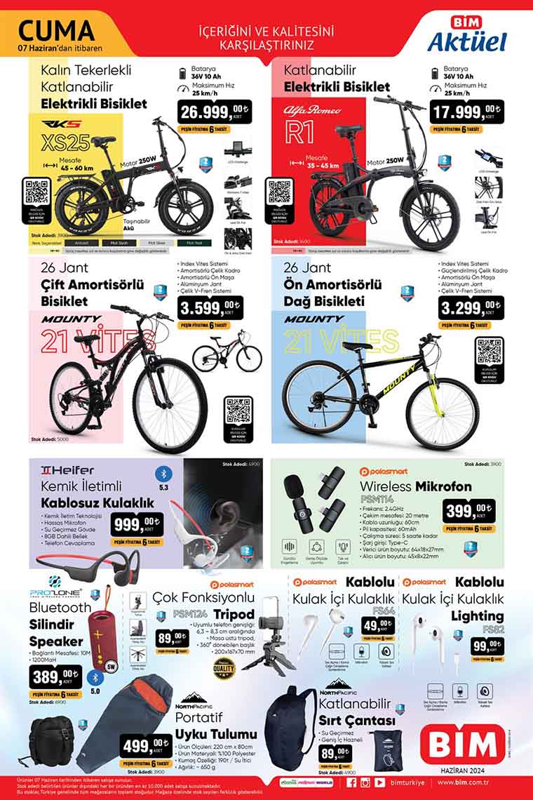 7 Haziran Cuma 2024 Bim Aktüel Kataloğu