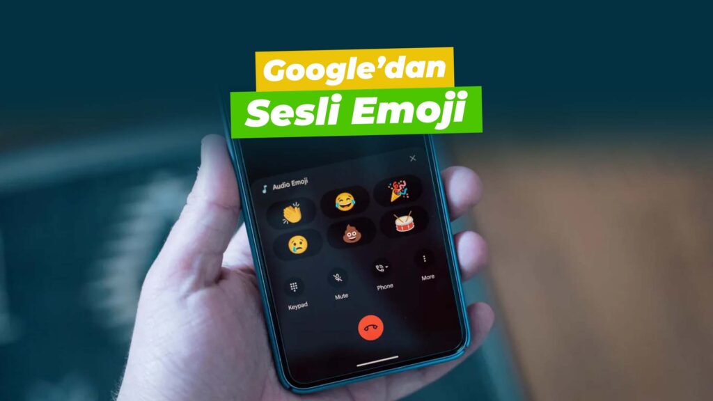 google sesli emoji