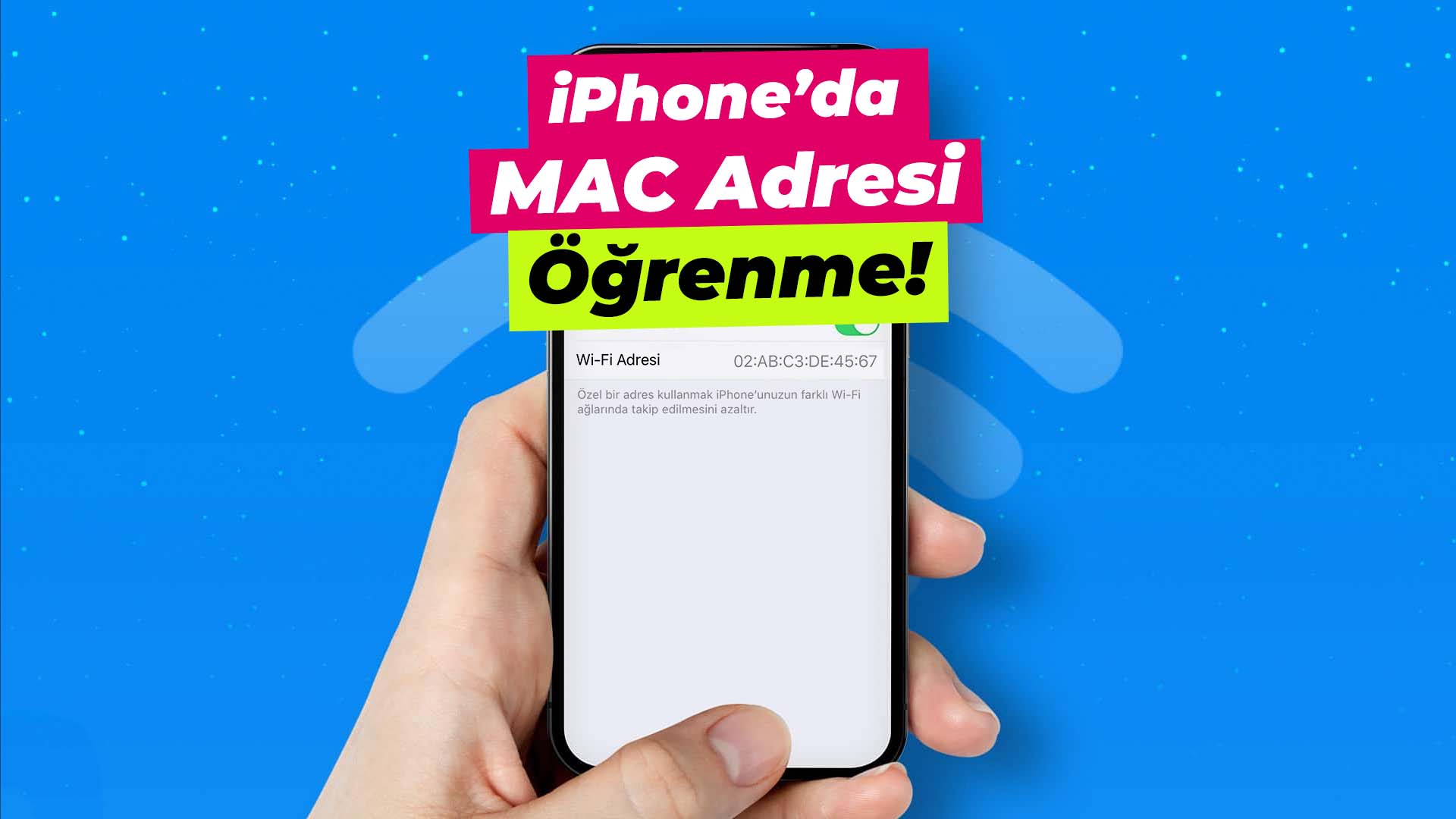 iphone mac adresi nasil ogrenilir