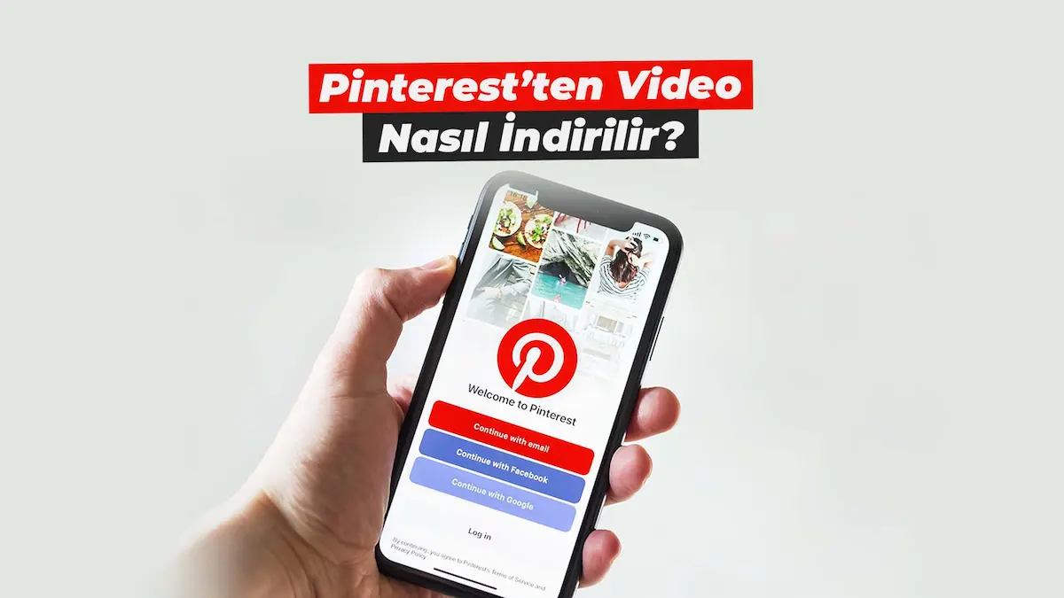 pinterest video indir