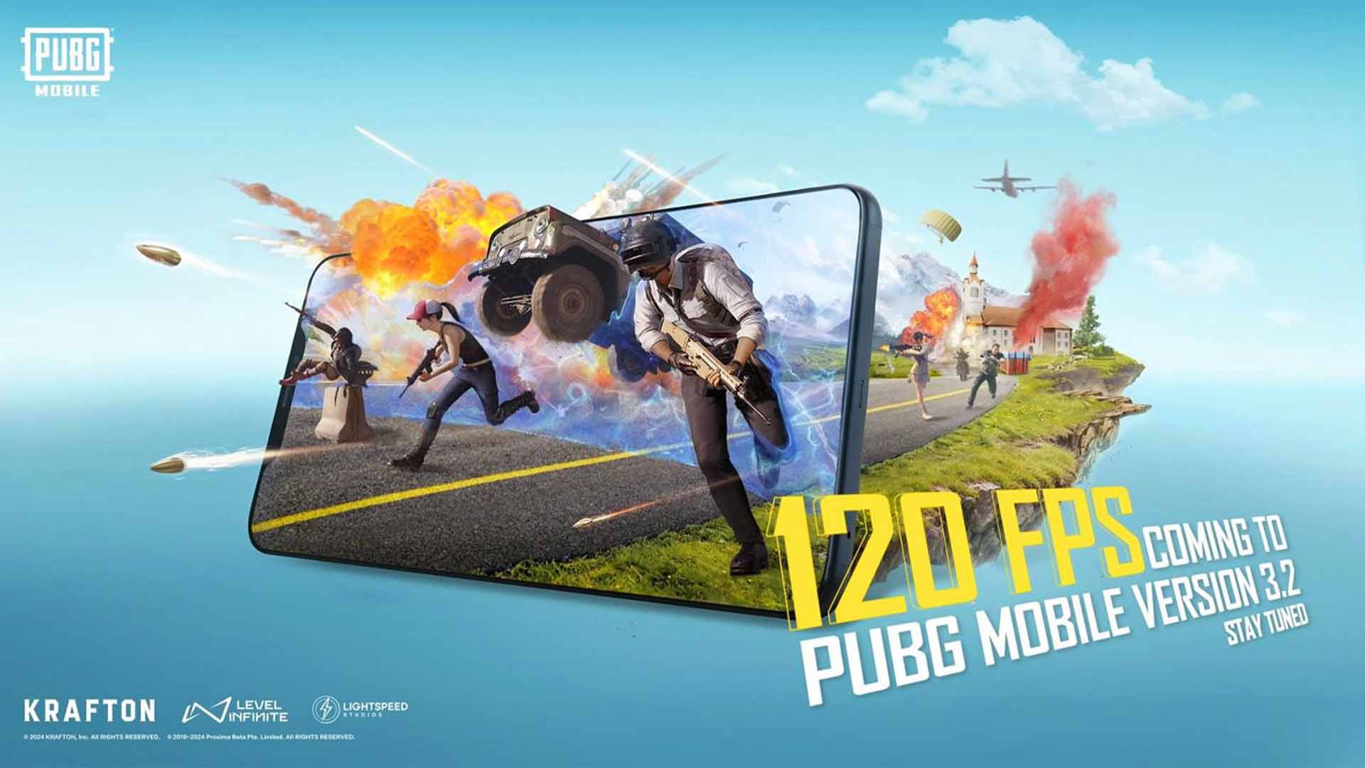 pubg mobile versiyon 3 2 120 fps