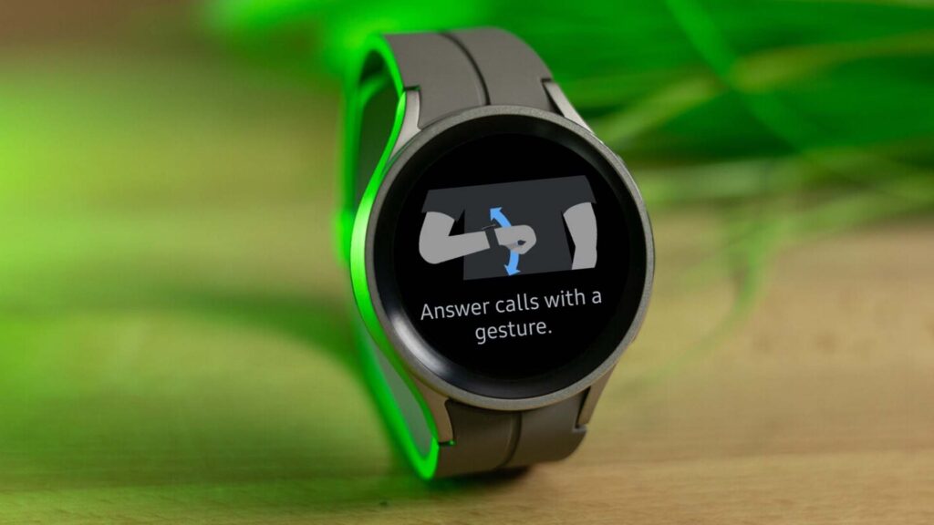 Samsung Watch 6: Kol hareketi ile nasıl çağrı kabul edilir?