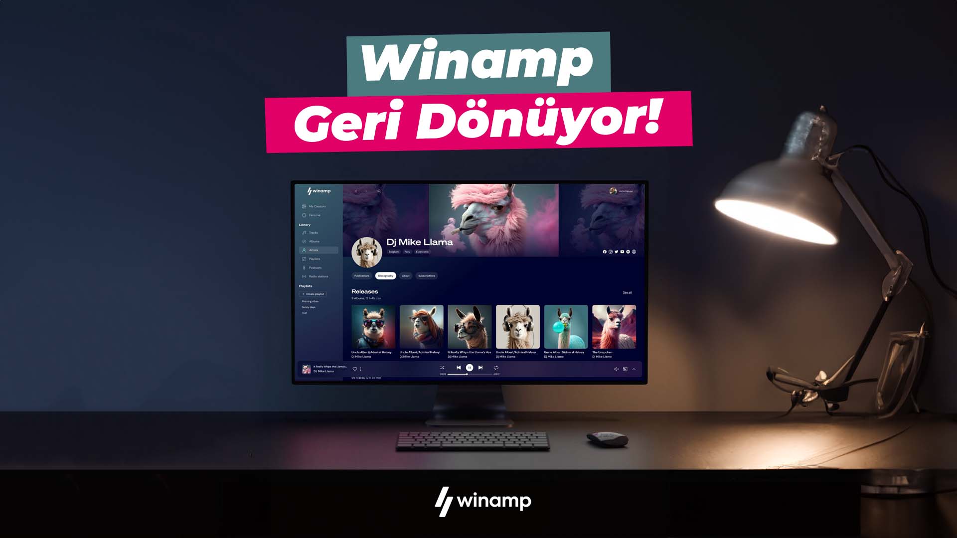 winamp geri dönüyor