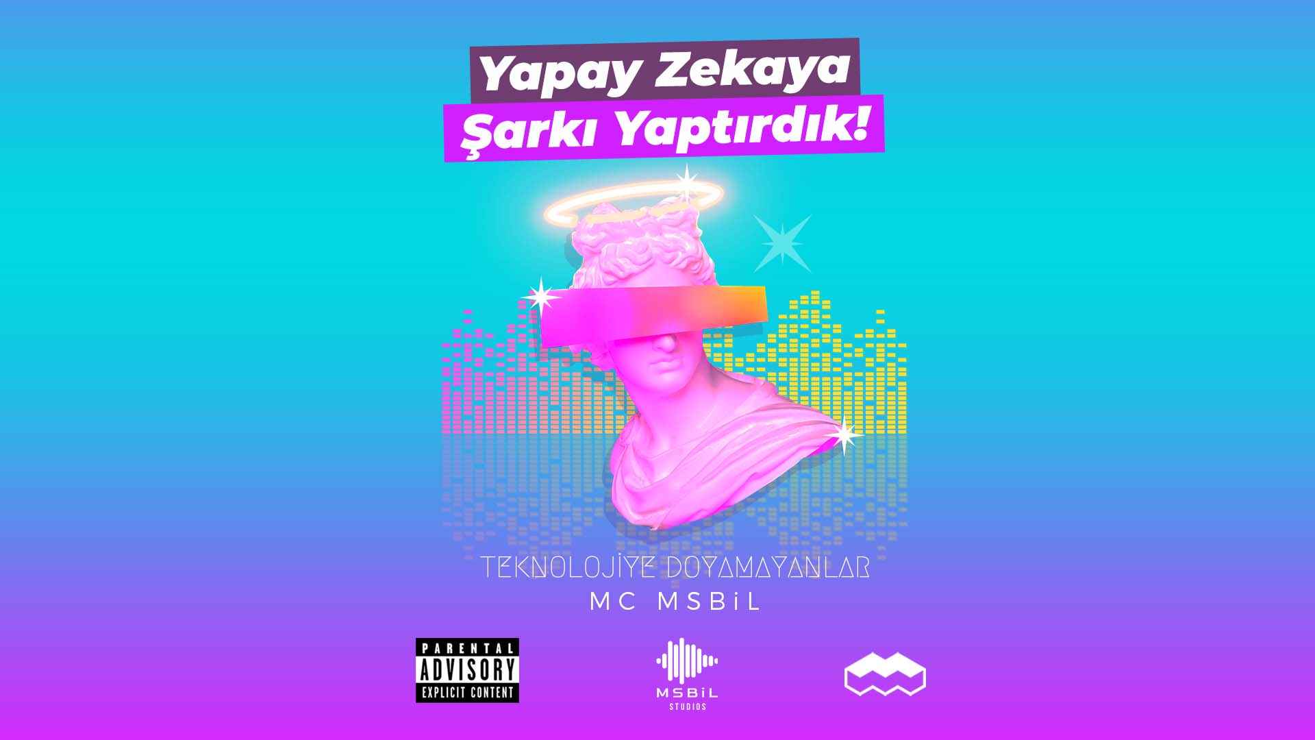 Yapay zeka ile şarkı yaptık! - Suno feat. MC MSBil - Teknolojiye Doyamayanlar