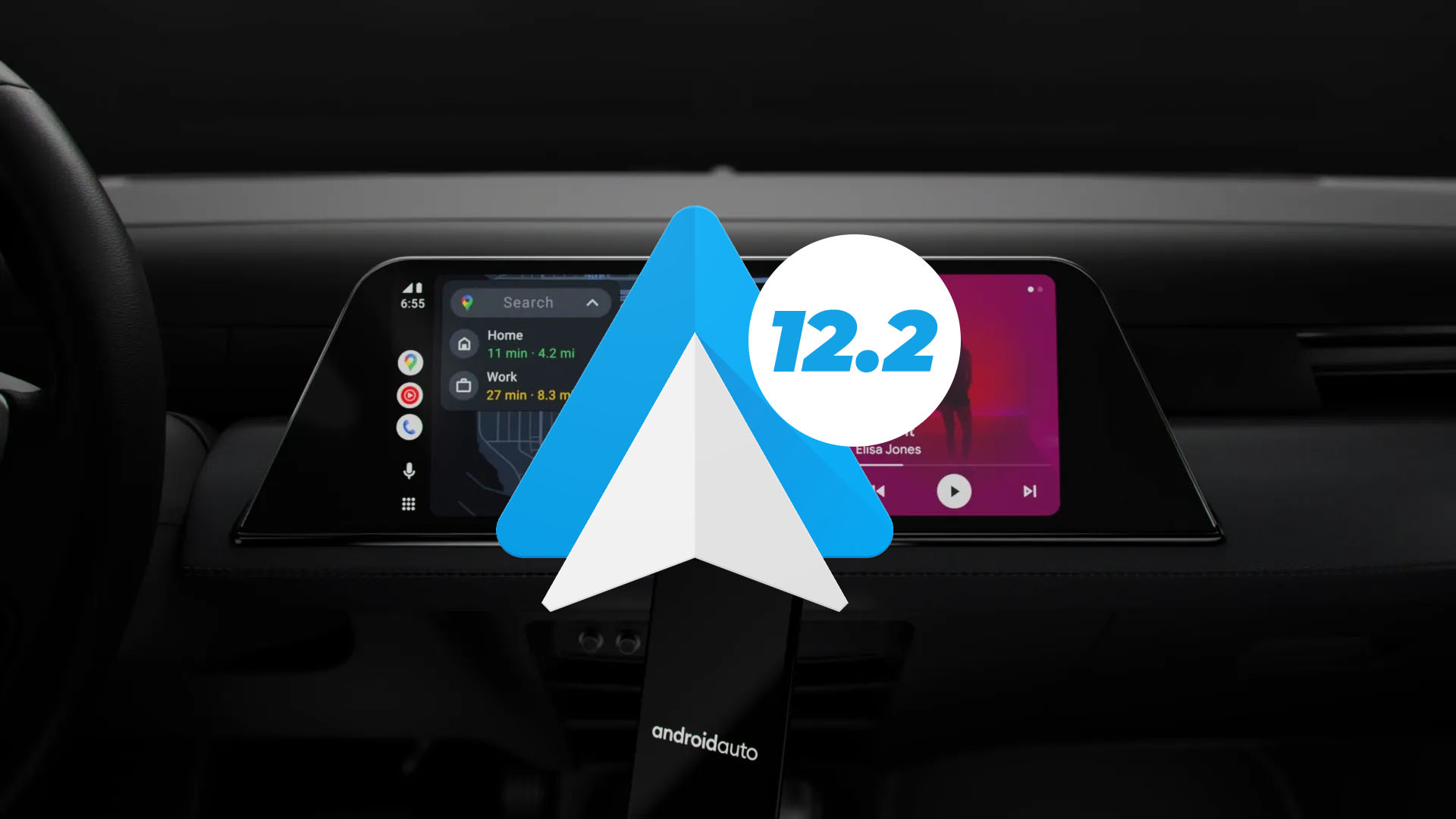 Android Auto 12.2 ile yeni ikonlar geliyor