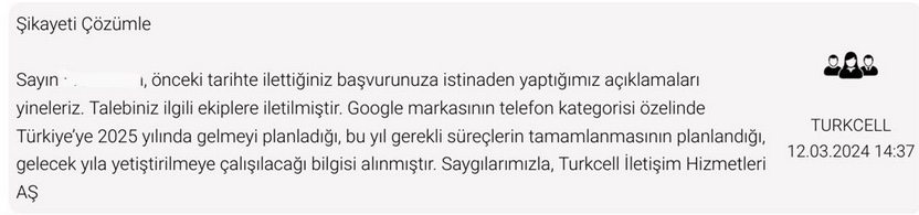 Google Pixel türkiye'ye geliyor!