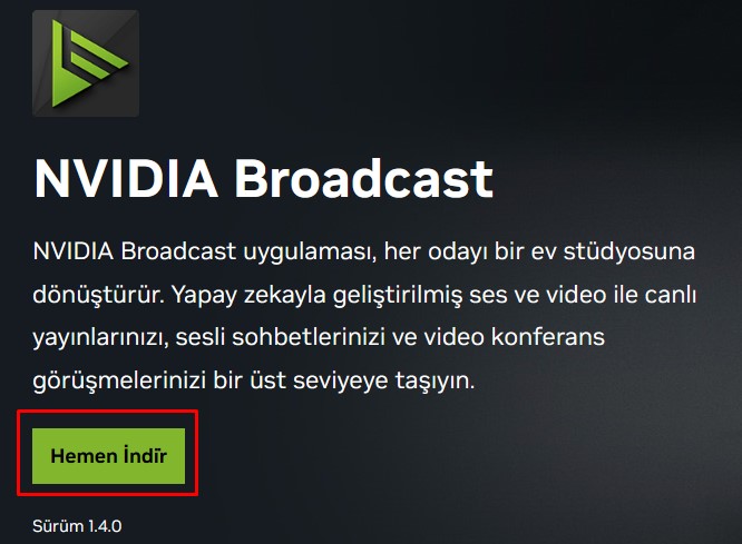 NVIDIA Broadcast nasıl kurulur?
