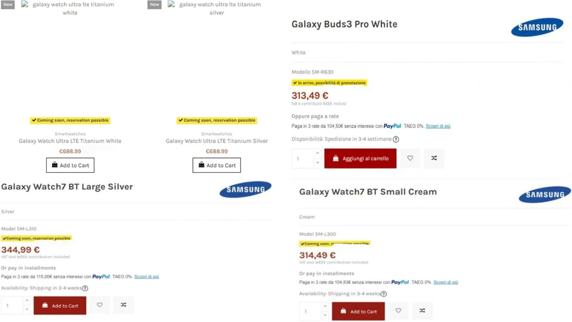 Samsung Galaxy Watch serisi ve Buds serisinin fiyatını sızdırdı!