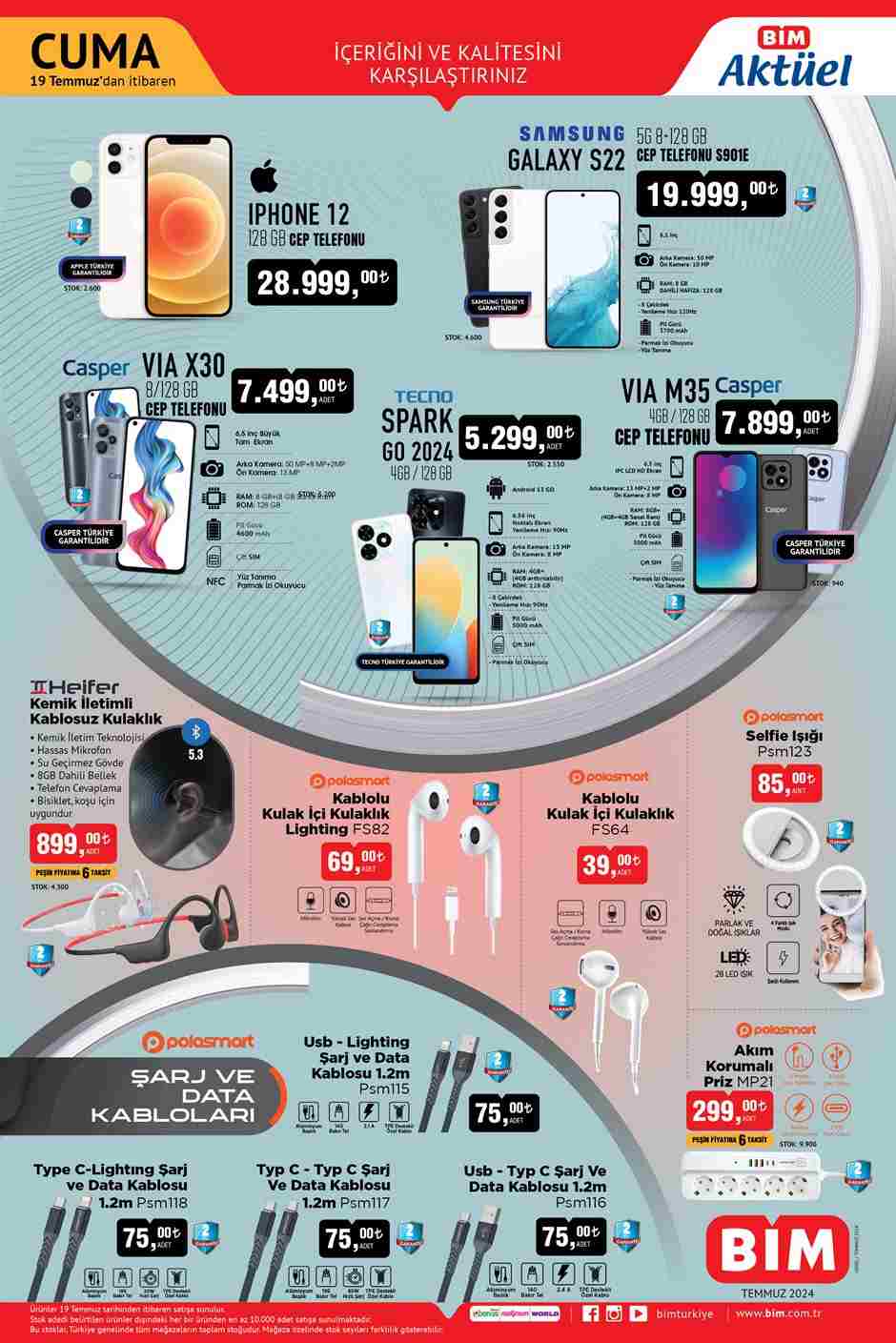 Bim 19 Temmuz'da iPhone 12 satacak!