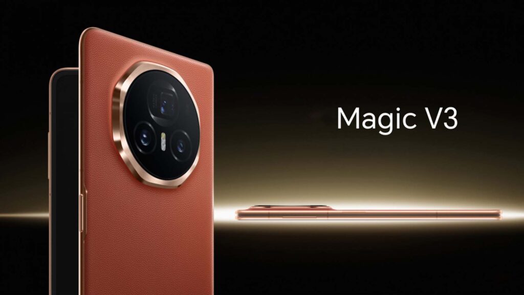 Honor Magic V3 en ince katlanabilir telefon