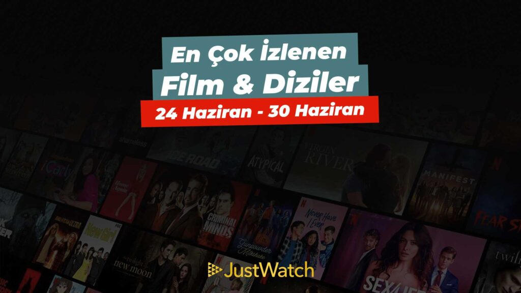 Justwatch Türkiye, en çok izlenen film ve diziler!