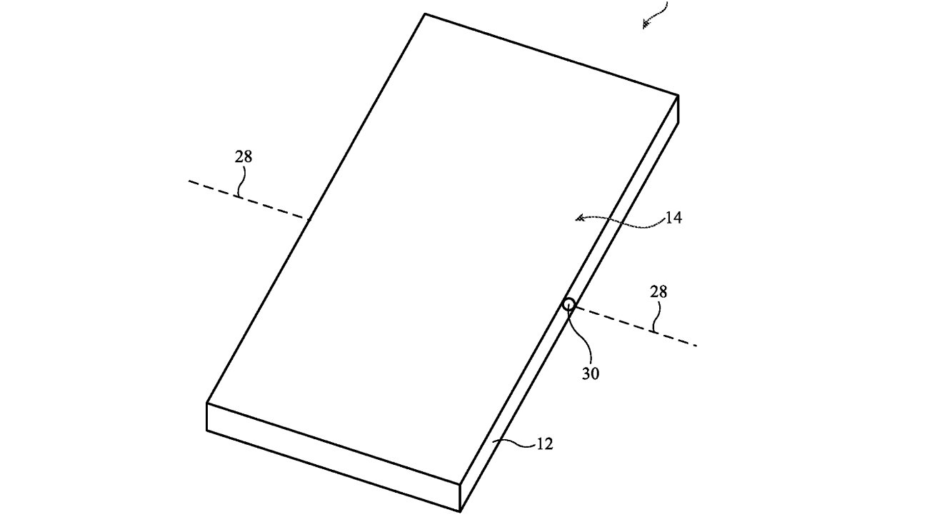 Apple'dan katlanabilir iPhone için bir patent daha!