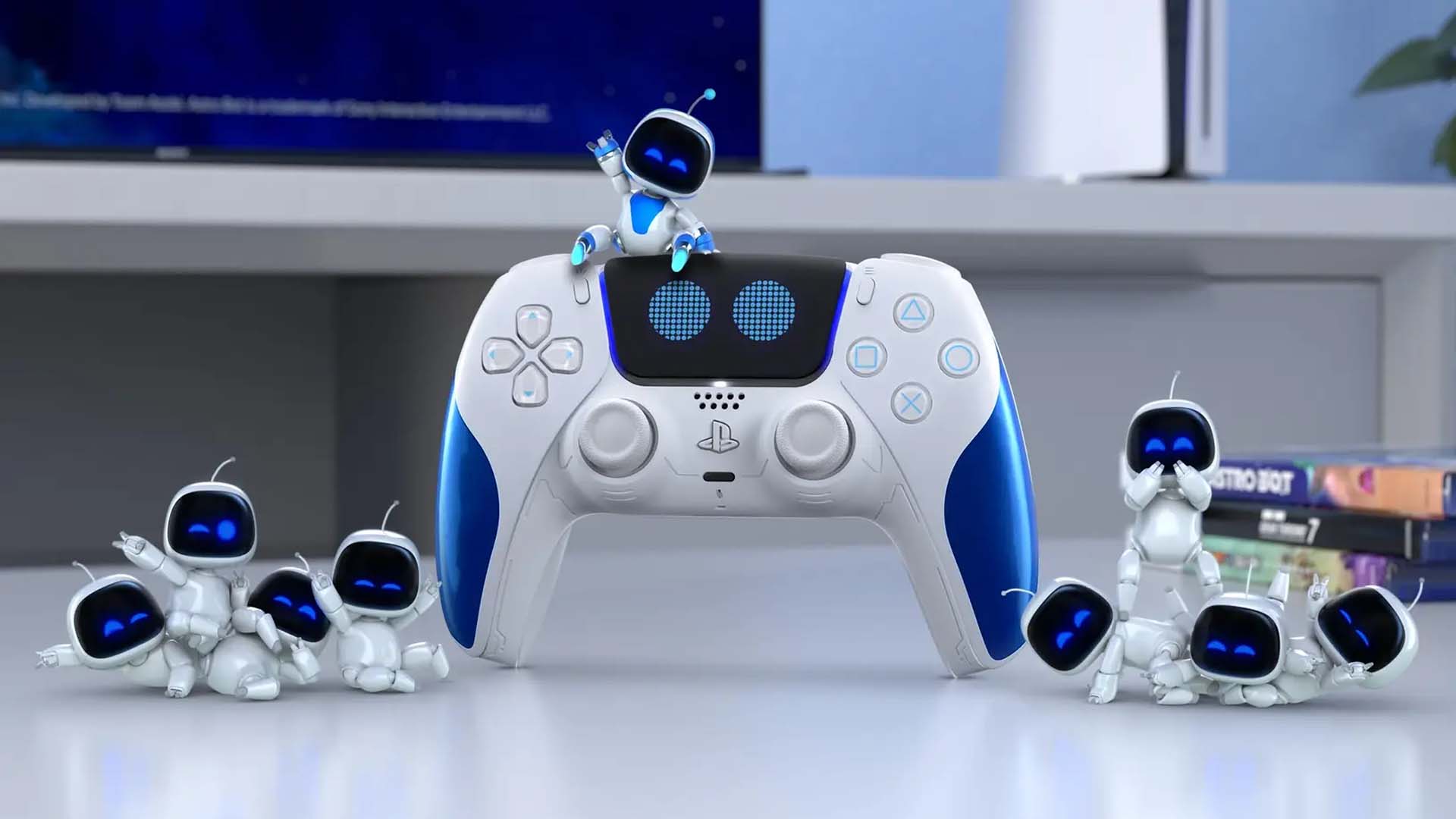 Sony'den Astro Bot temalı PS5 DualSense kontrol cihazı