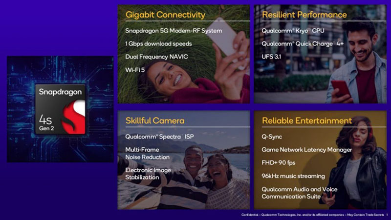Snapdragon 4s Gen 2 duyuruldu