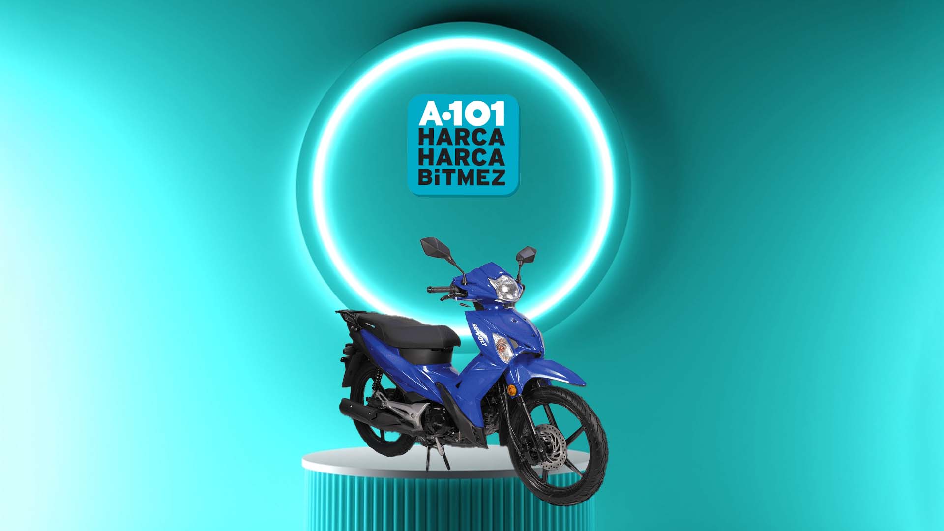 A101 8 Ağustos Perşembe günü Volta marka Revolt RC3 Neo 125 CC Benzinli Motosiklet getiriyor!