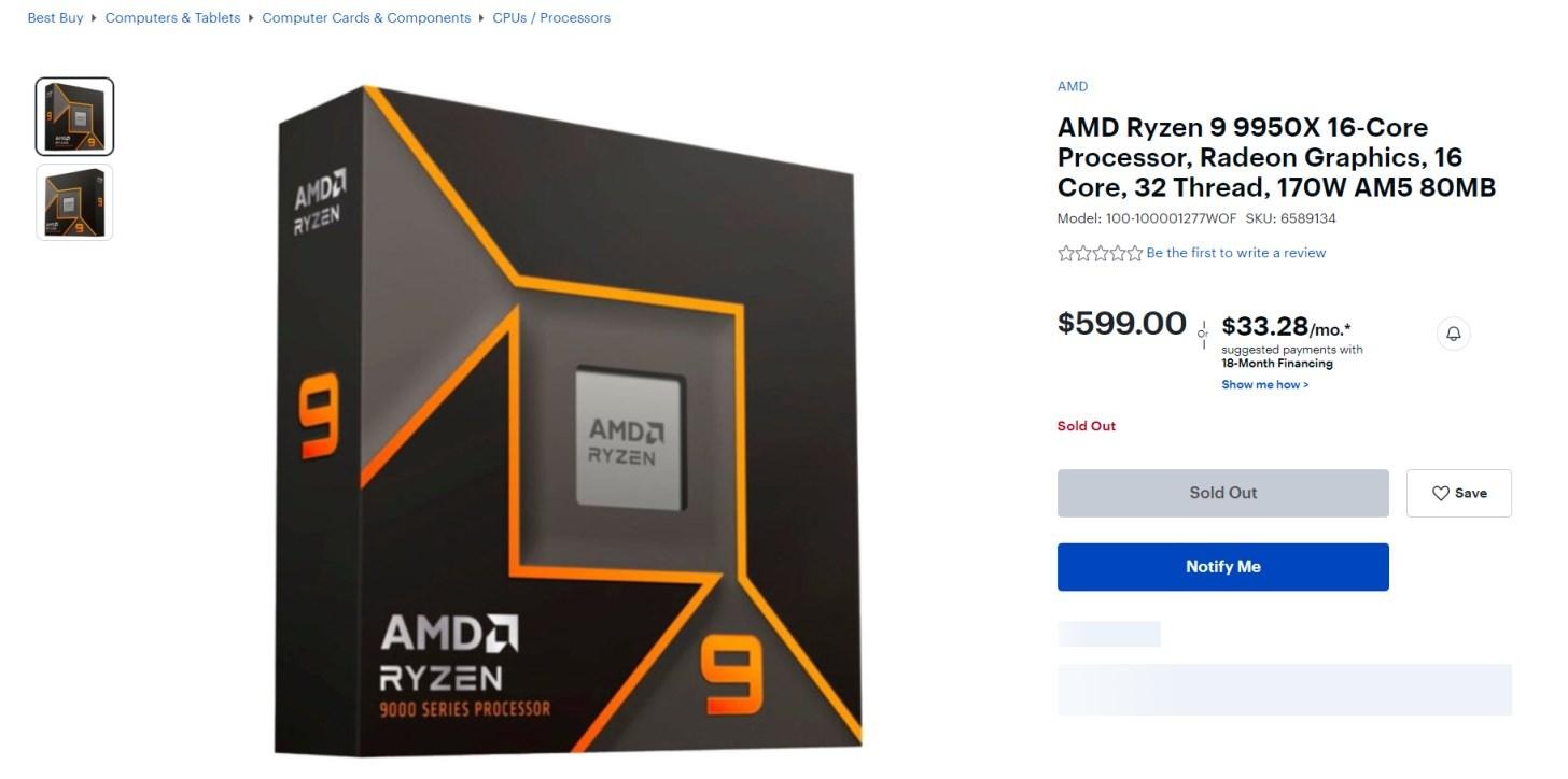 AMD Ryzen 9000 serisinin liste fiyatı belli oldu!