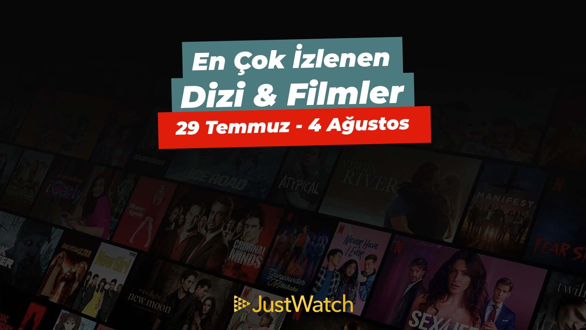 Justwatch en çok izlenen filmler ve diziler