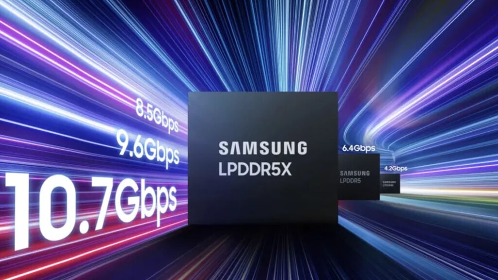 Samsung, 12nm sınıfı LPDDR5X DRAM'ini tanıttı