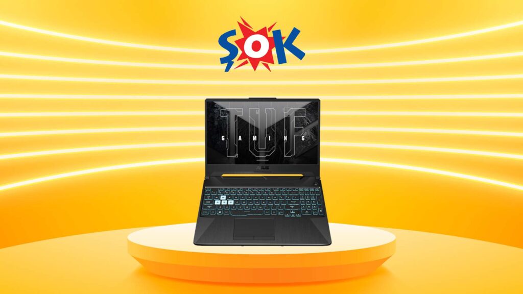 Şok market Asus Tuf Gaming A15 laptop satacak!