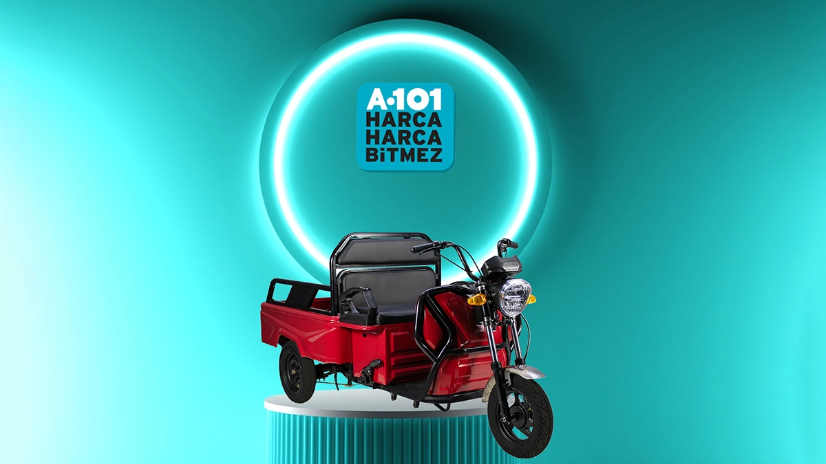 A101, 3 Ekim Perşembe günü Apec marka APT4 Üç Tekerlekli Elektrikli Moped getiriyor. İşte özellikleri ve fiyatı.