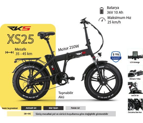 Bim 13 Eylül'de Buffalo-F E-Bike ve RKS XS25 Katlanabilir Elektrikli Bisiklet satıyor