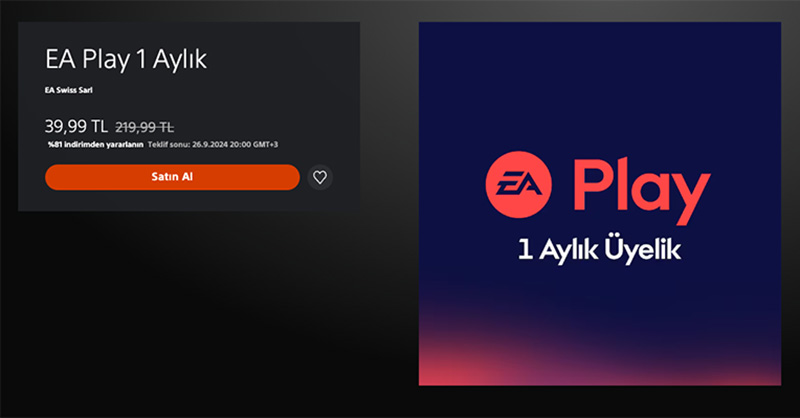 EA Play'den 10.yıl indirimi!