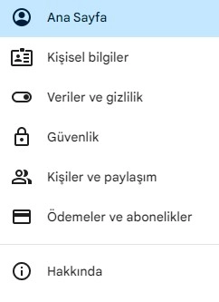 Google hesabından nasıl çıkış yapılır?