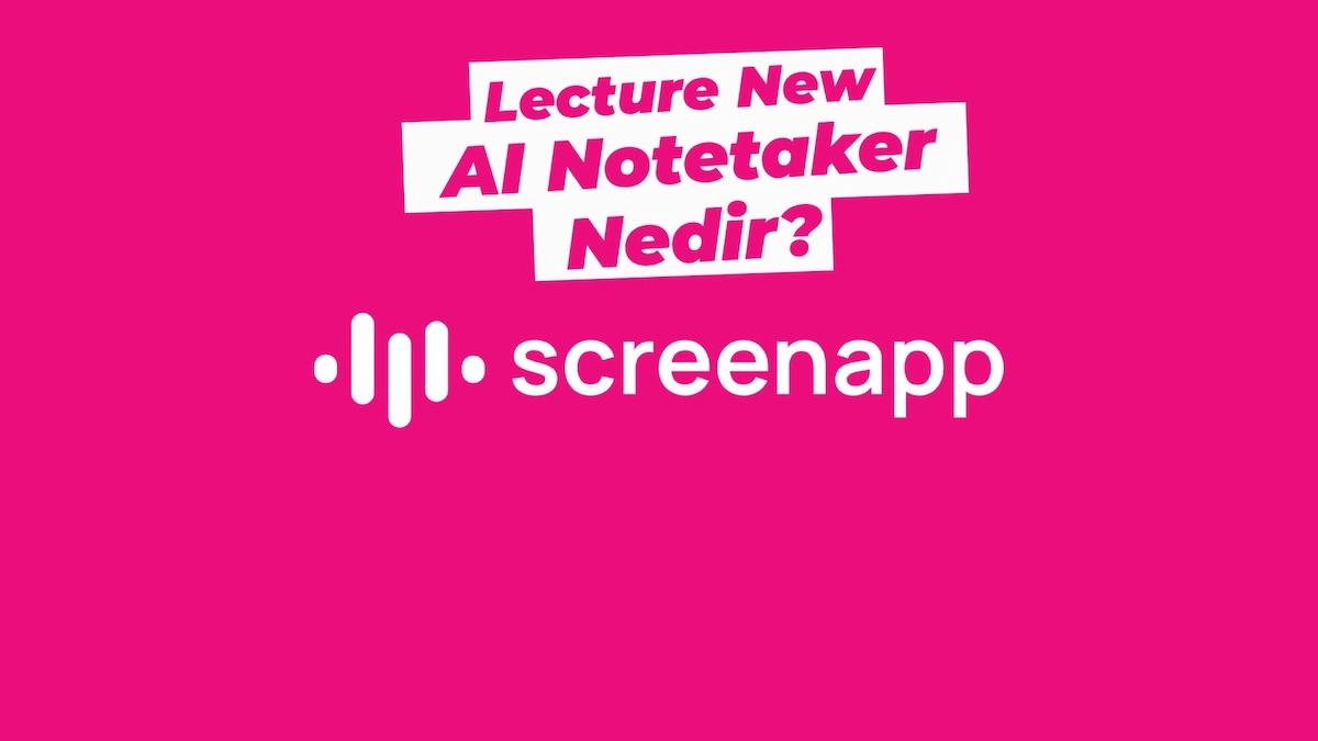 lecture new AI notetaker