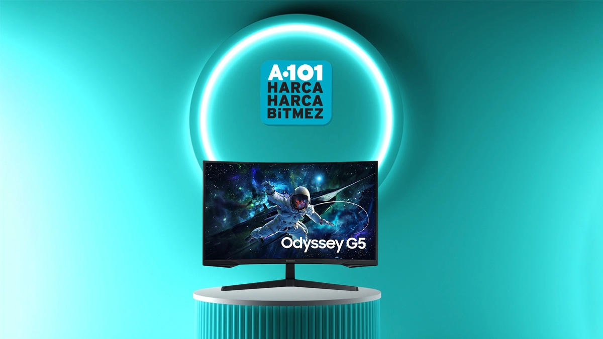 A101, 17 Ekim'de Samsung Odyssey G5 27" 1ms Oyuncu Monitörü satacak