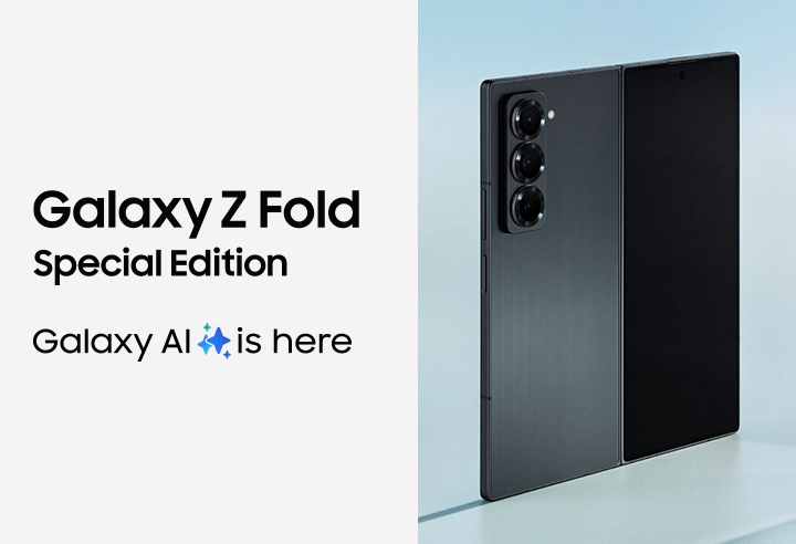 Galaxy Z Fold 6 Special Edition, üst seviye kamerasıyla piyasaya çıktı