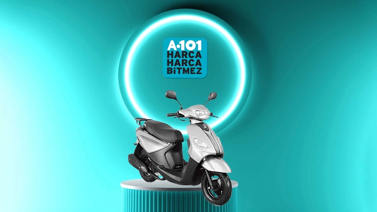 A101, 10 Ekim'de Apec 125 CC Benzinli Motosiklet satacak