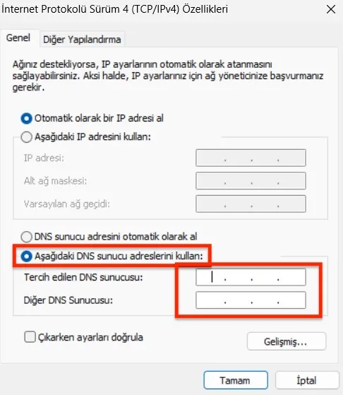 VPN Olmadan Blogspot'a Giriş Yapma