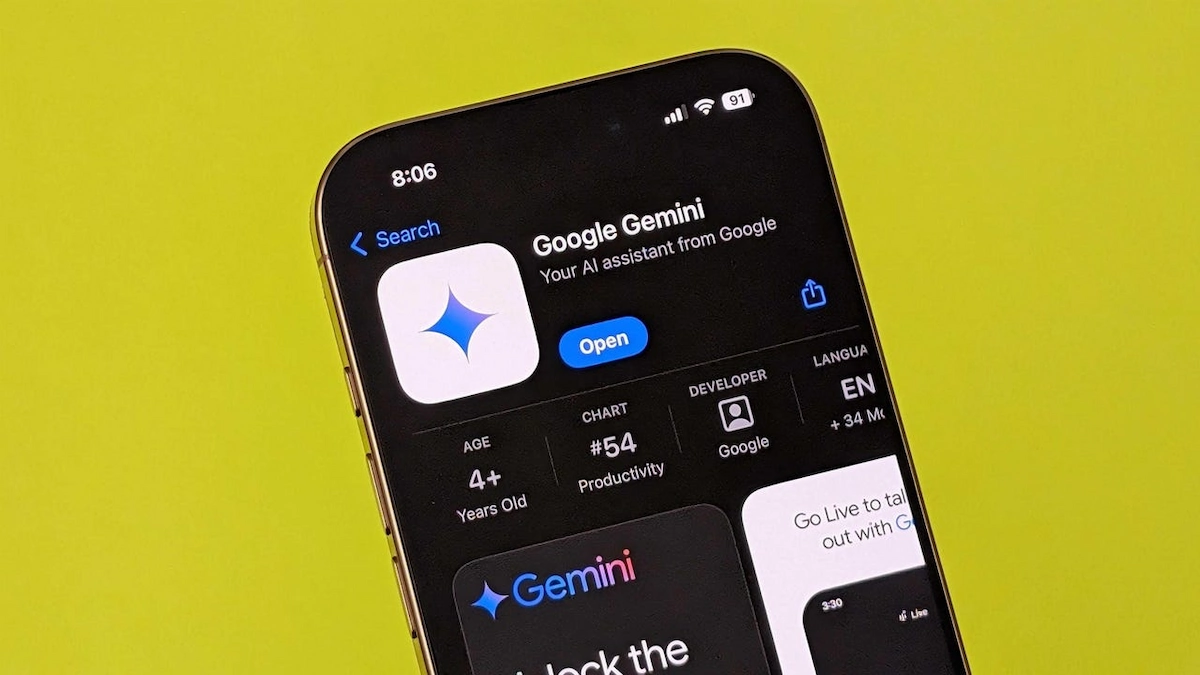 Google Gemini, iPhone'lara geldi!