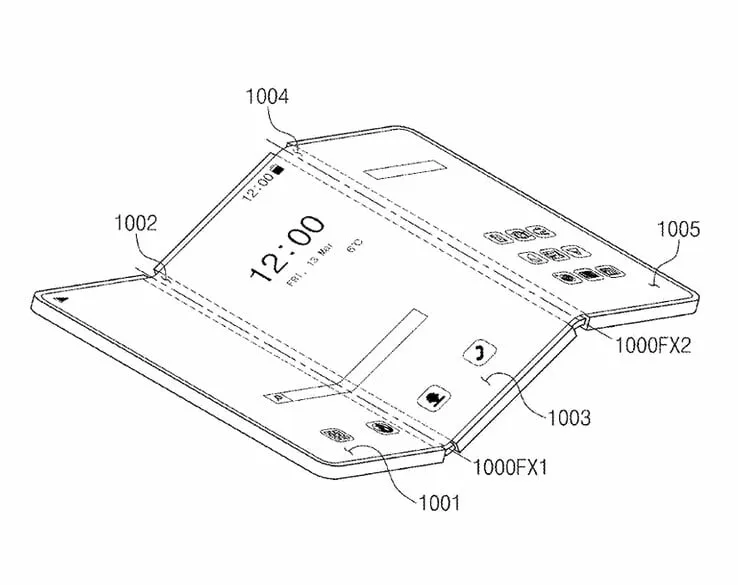 Samsung, üçe katlanabilir cihazı için patent aldı!