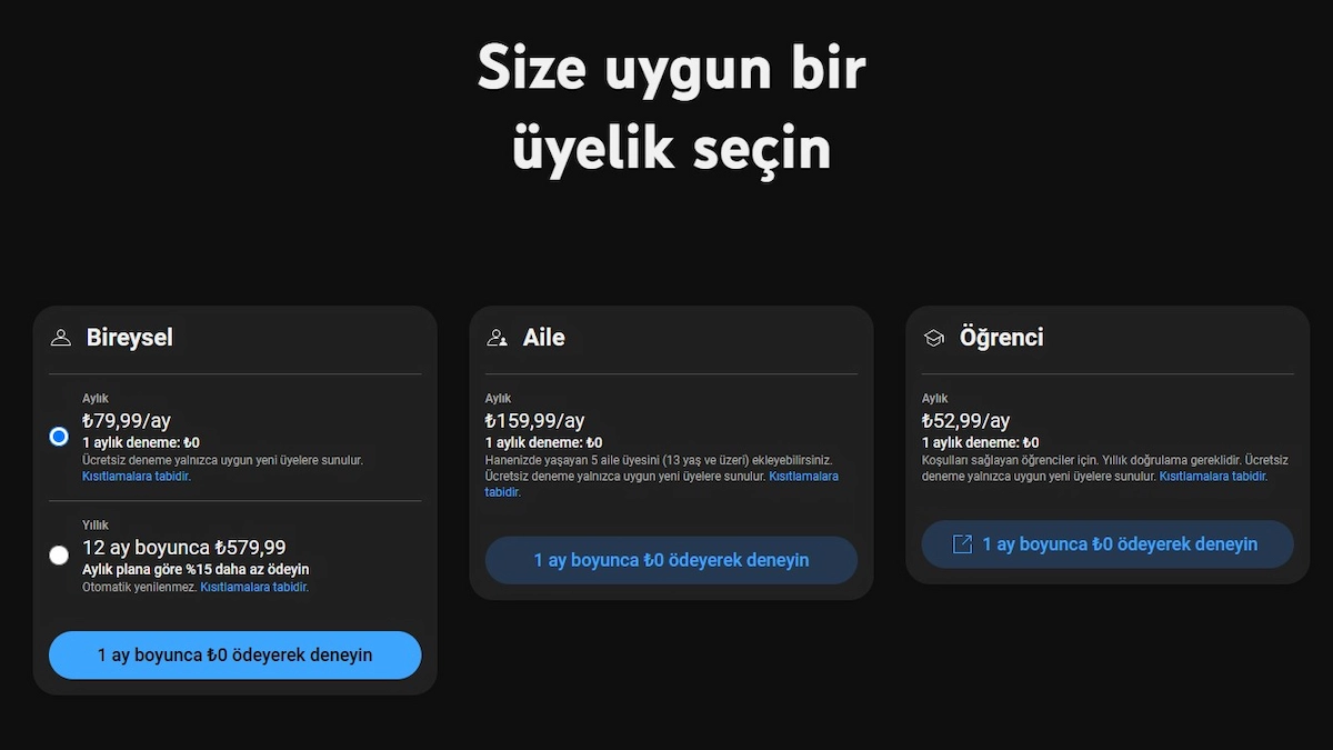 YouTube Premium Türkiye'de zamlandı: Güncel fiyatlar listesi