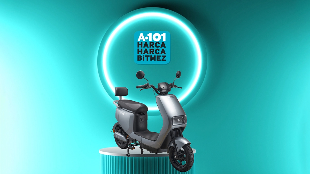 A101, 21 Kasım'da Apec APS2 Elektrikli Moped satacak