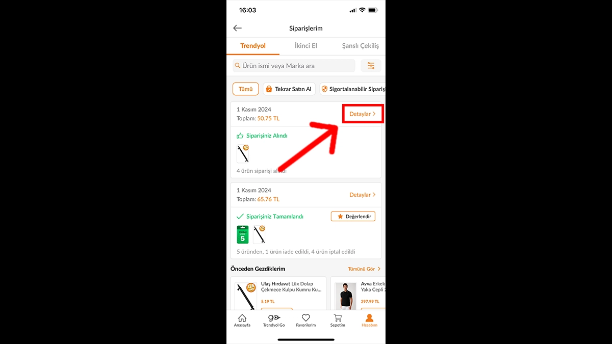 Trendyol sipariş iptali nasıl yapılır - 2024