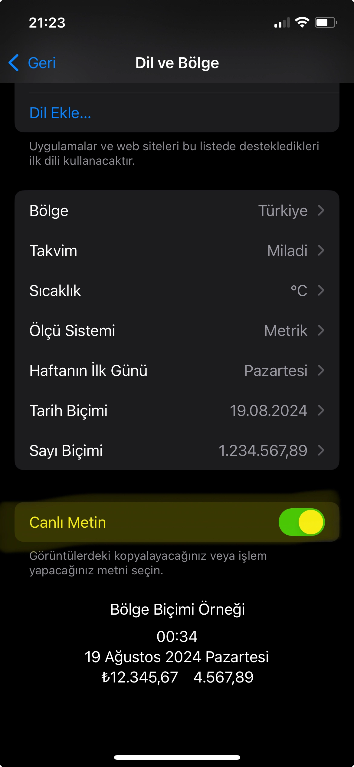 WhatsApp'ta metinleri kamera ile kopyalama