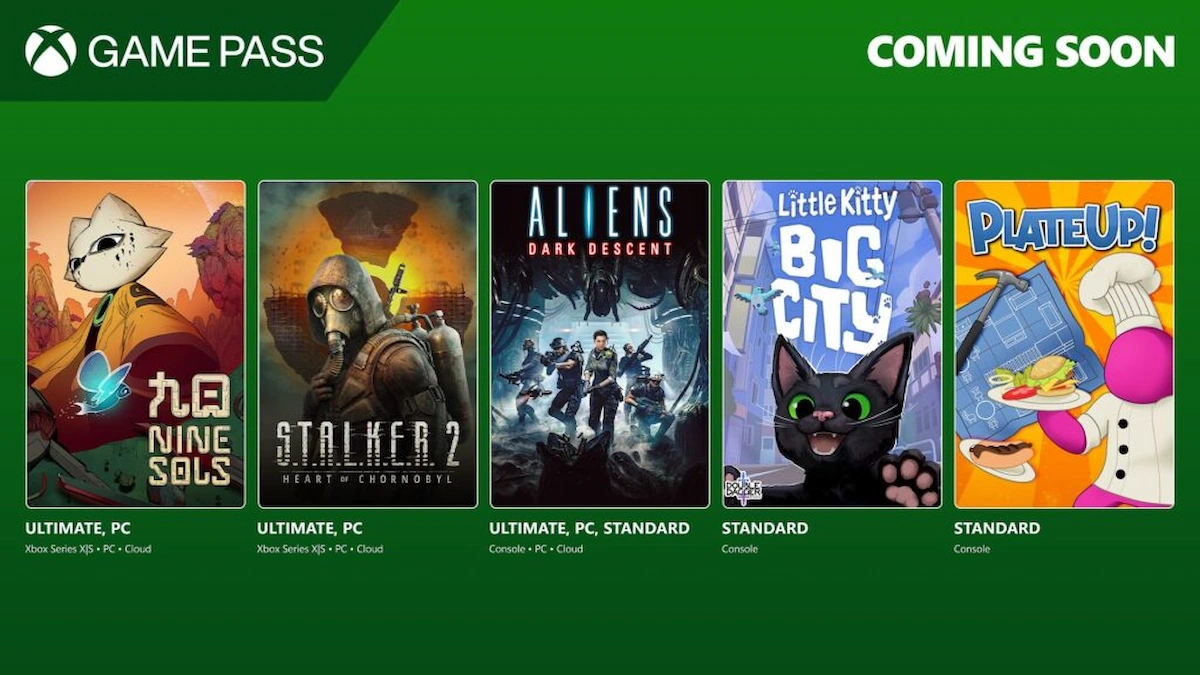 Xbox Game Pass’e 5 yeni oyun ekleniyor – Kasım 2024