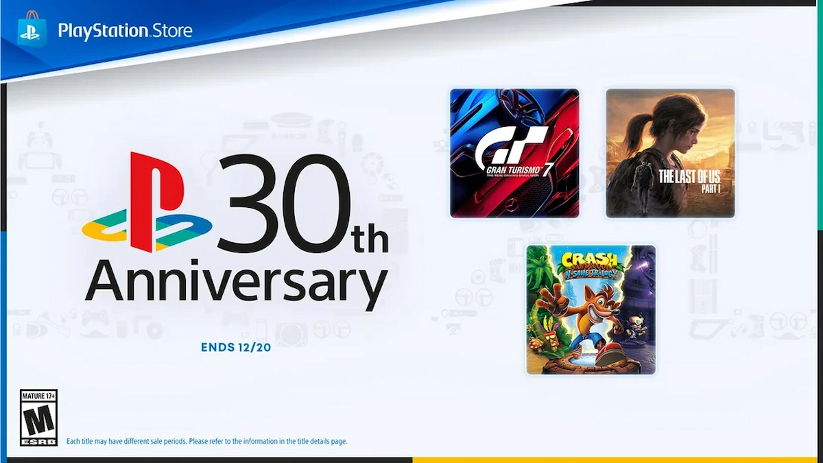 PlayStation Store 30. Yıl Dönümü indirimi